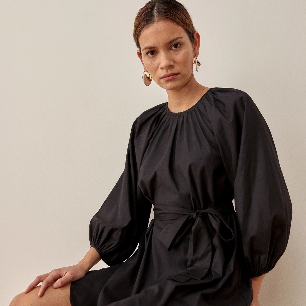 Reformation Dress - Rennae Dress, Color: Black, Size: M